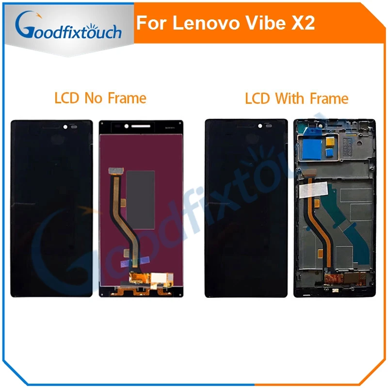 LCD Ekrano Lenovo VIBE X2 X2-AP X2-ES X2-CU LCD Ekranas Jutiklinis Ekranas skaitmeninis keitiklis Asamblėjos Touch Panel atsarginės Dalys