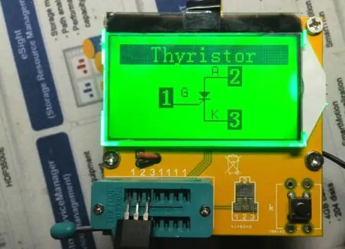 LCR-T4 Daugiafunkcį Skaitmeninį Komponentas Testeris Tranzistorius Diodų Kondensatorius Induktyvumo ritė, Rezistorius ESR Matuoklis