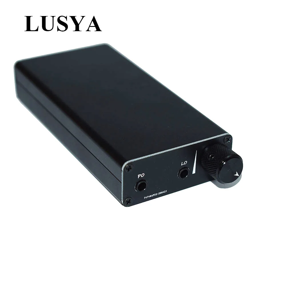 LUSYA Zishan U1 IP5332 Maitinimo 4200mAh Baterija USB Dac Dekoderis Garso Korta Suderinama Amanero XMOS F10-009