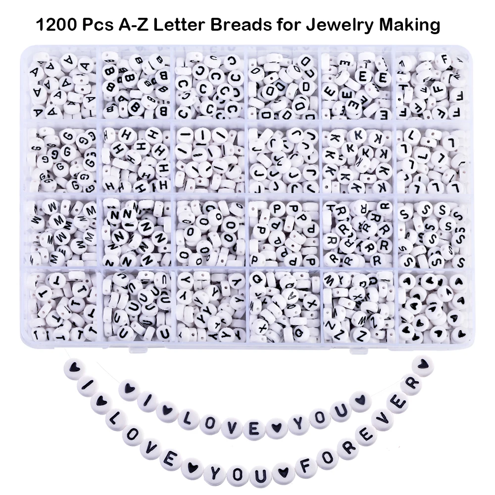 Laiškas Karoliukų Rinkinys, Granules Apyrankės 3000 Vnt Mažas Ponis Sėklos Karoliukai Laišką Granules Draugystės Apyrankės Juvelyrikos Priėmimo