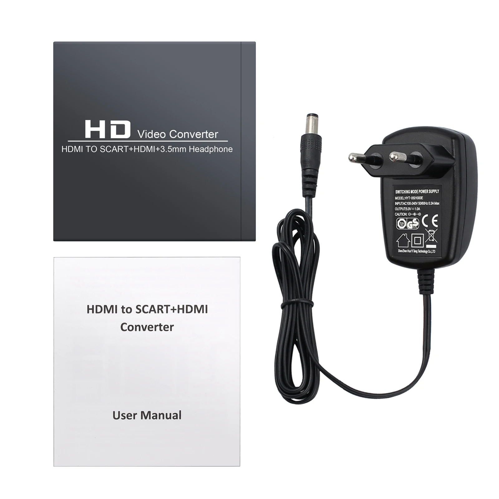 LiNKFOR HDMI SCART HDMI Vaizdo Garso Keitiklis Su 3,5 mm Ausinių Sąsaja Remti 1080P PAL NTSC HDTV SCART Adapteris