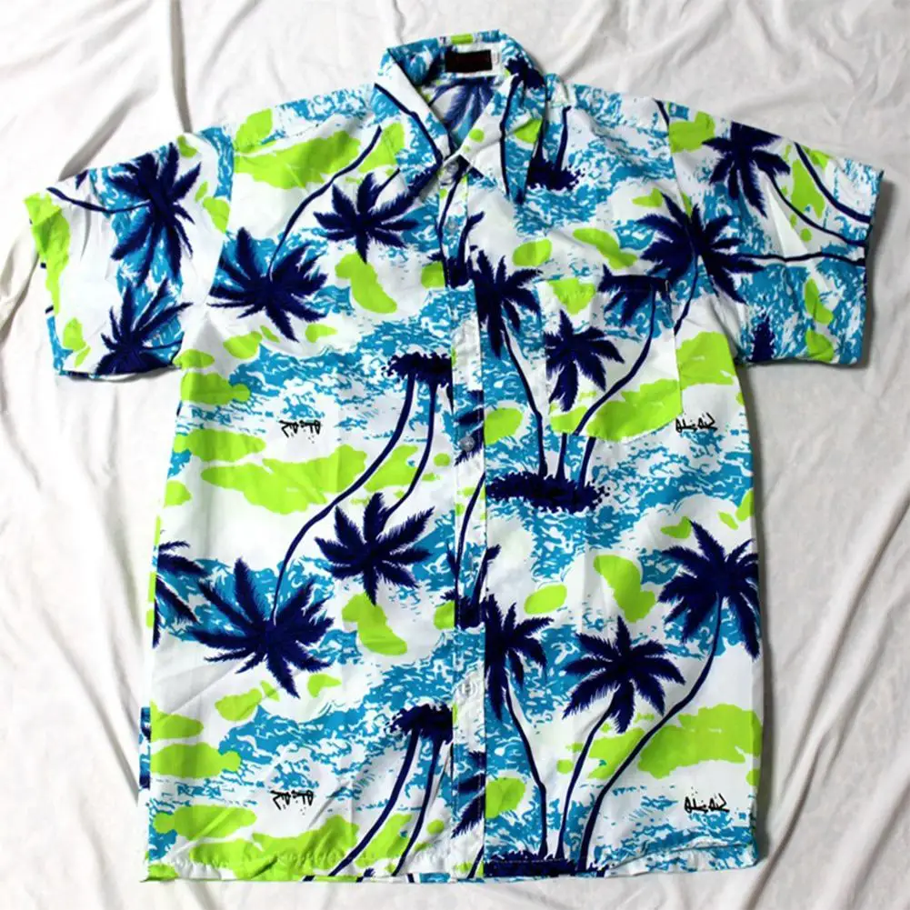 MISSKY Moterų, Vyrų Vasaros Unisex Marškinėliai Mados Paplūdimys Marškinėliai Havajų Modelis Atsitiktinis Marškinėliai Vyrų Mėgėjams Drabužiai