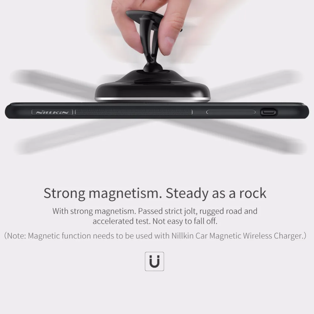 Magnetas Telefono dėklas Skirtas iphone XS Max Parama belaidžio įkrovimo Nillkin Magic 