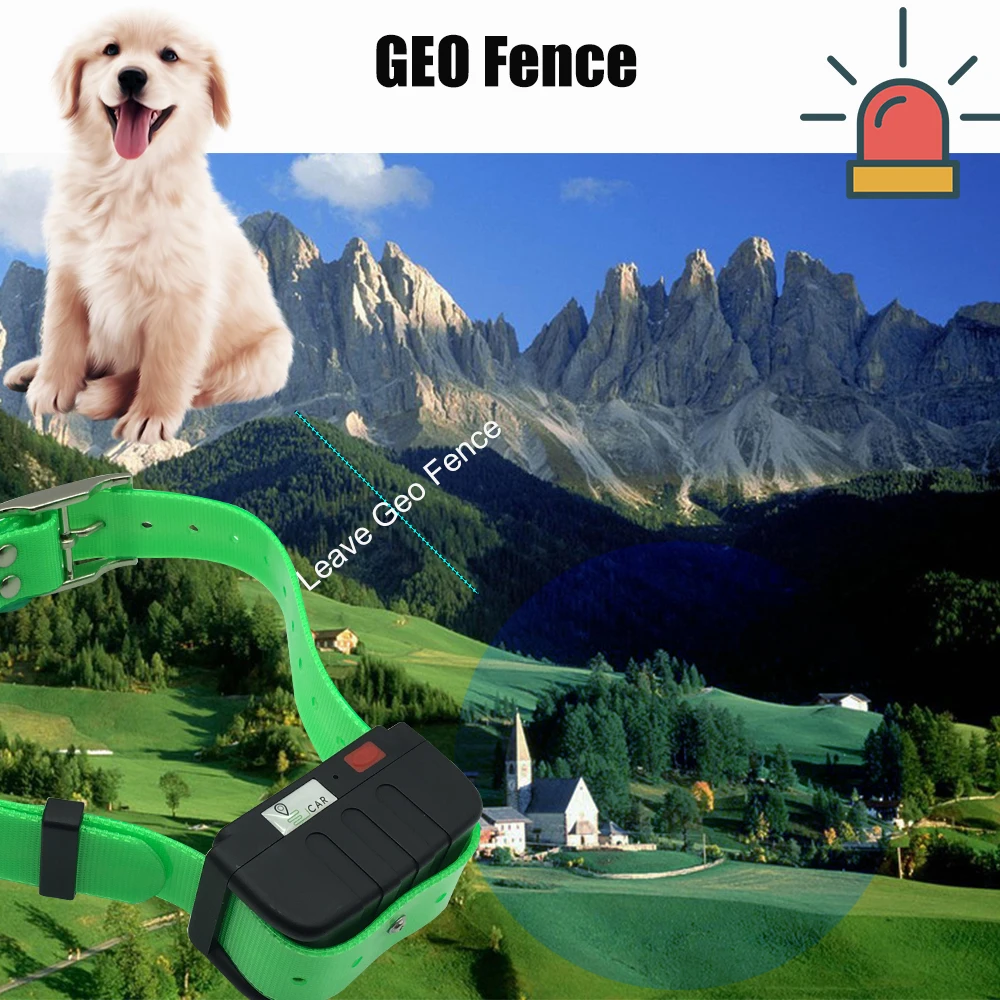 Medžioklinis Šuo GSM Apykaklės 4000 Mah Vandeniui GPS Tracker Stabdžių Prarado Pet Locator