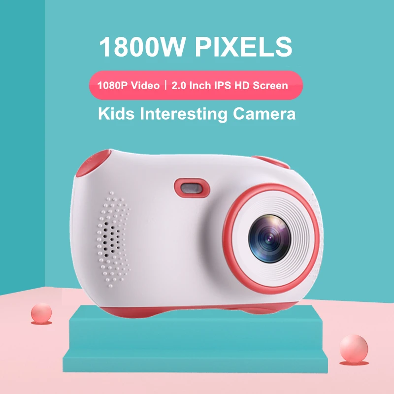 Mielas Vaikų Foto Kamera, 2inch Rodyti Vaikams Kamera, Skaitmeninis Fotoaparatas Žaislai Vaikams Dovanų-Vaizdo Kamera Mini Ekrano Kūdikių Žaislas