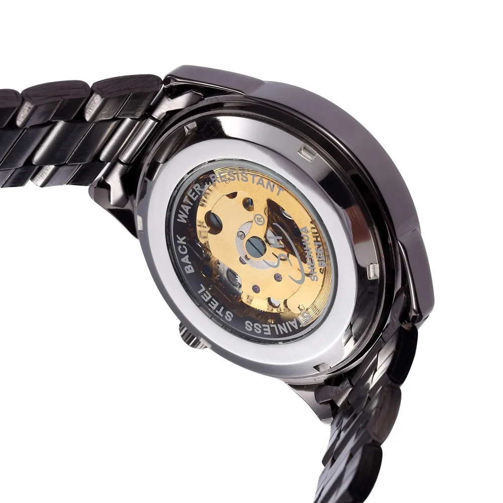 Moterų Laikrodis Tuščiaviduriai Skeletas Mechaninė Dizaineris Prabangus Nerūdijančio Plieno Apyrankė Ant Riešo Moterų Žiūrėti Automatinė Ponios Laikrodžiai