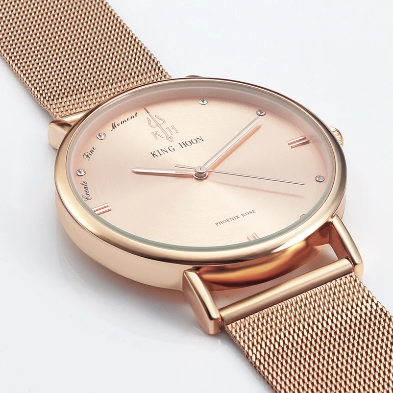 Moterų Laikrodžiai Prekės Viršų Prabanga Plono 40mm Atsitiktinis Rose Gold Kvarciniai Laikrodžiai Relogio Feminino Montre Femme Relojes