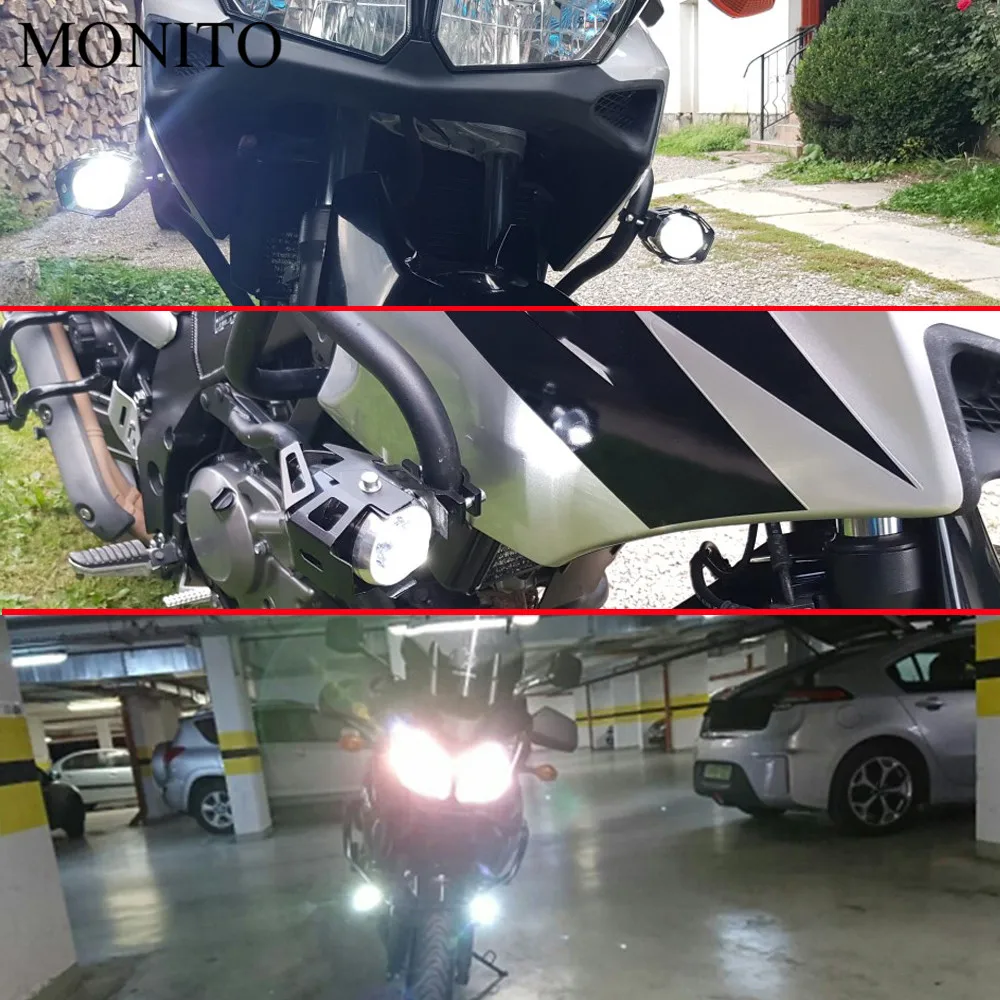 Motociklo Šviesos diodų (LED) Vairuotojo priekinis žibintas Priešrūkinis Žibintas Pagalbinė Lemputė 12v U5 BMW C400GT C600 C650 C650GT Sporto F650GS F700GS F800R