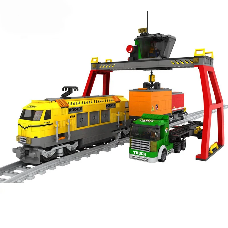 NAUJAS 25004 dovana Kūrimo Bloką Nustatyti traukinio Modelis Apšviesti Statybos Mūrinis Žaislas Švietimo 