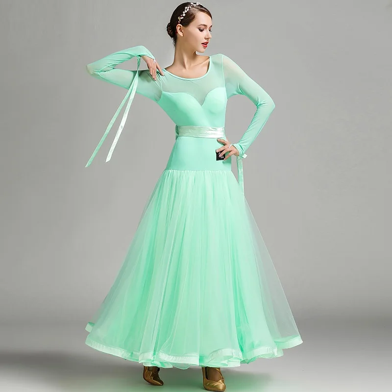 Naujas Atvykimo Šiuolaikinių Šokių Suknelė Moterų Kostiumų Eksploatacinių Savybių Drabužių Nacionalinio Standarto Šokių Vienodas Veiklos Tiktų B-6138