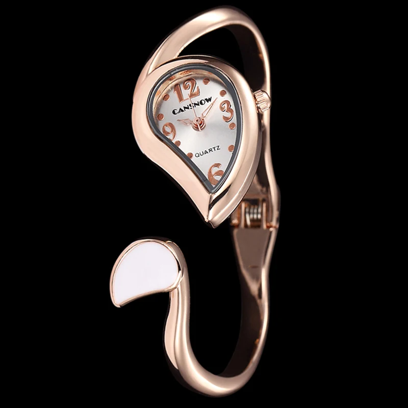 Naujas Mados Moterų Apyrankės Žiūrėti Prabangos Prekės Lapų Formos Dizainas Lady Laikrodžiai Kvarcinis Laikrodis DropShipping Reloj Mujer Montre Femme