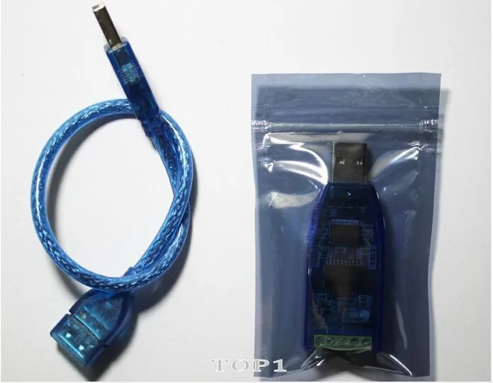 Nemokamas Pristatymas Pramonės USB į RS-485 Keitiklis Magnetiškai Izoliuotos 2500V