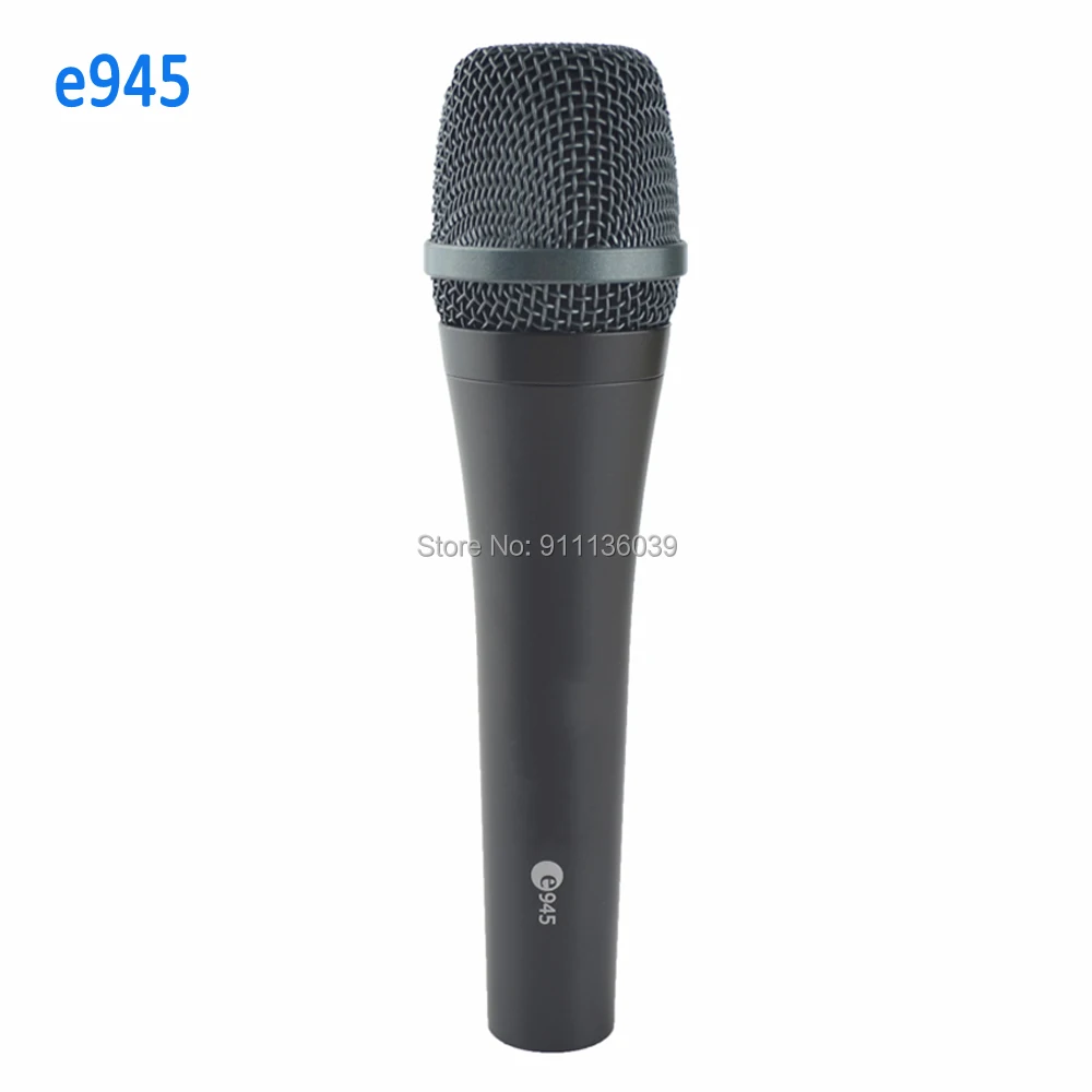 Nemokamas pristatymas, E945 Profesinės Veiklos Dinaminis Laidinis Mikrofonas Super Cardioid 945 Nešiojamą Mic Live Vokalas Karaoke