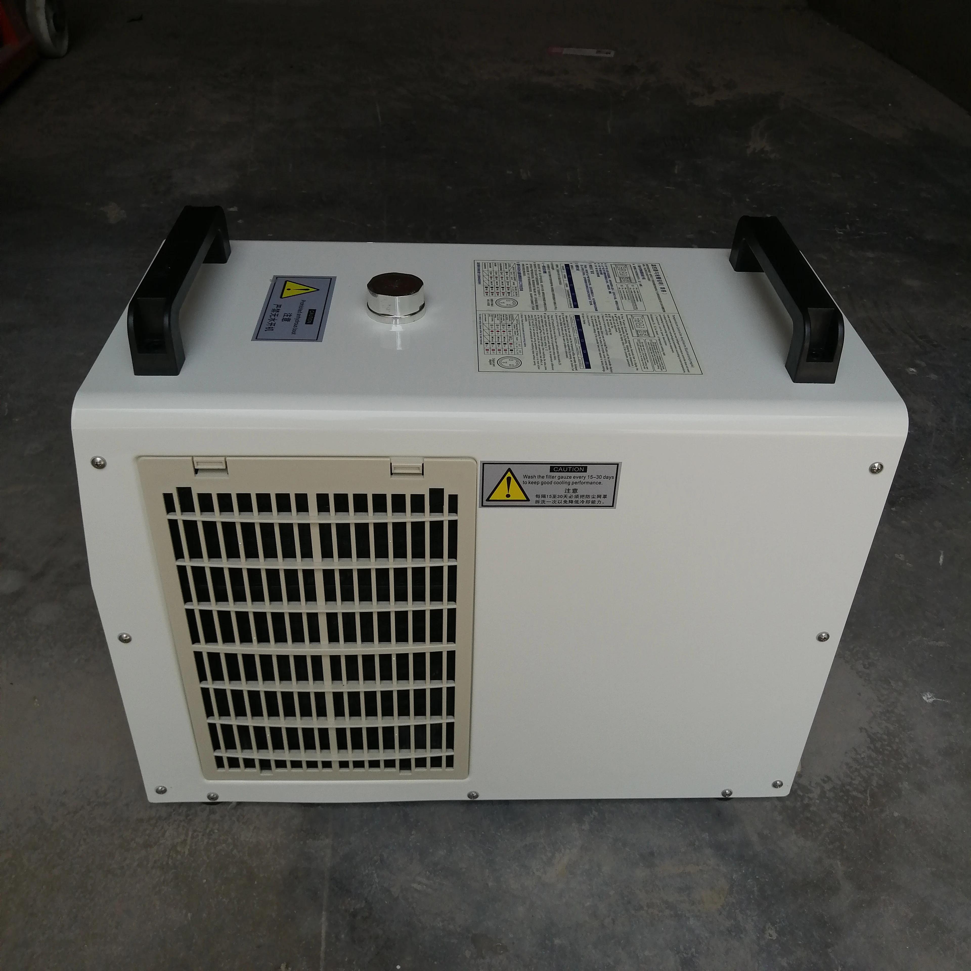 Nemokamas pristatymas karšto parduoti indrustry CW5200 vandens šaldymo, aušinimo 100w arba 150w lazerio vamzdis