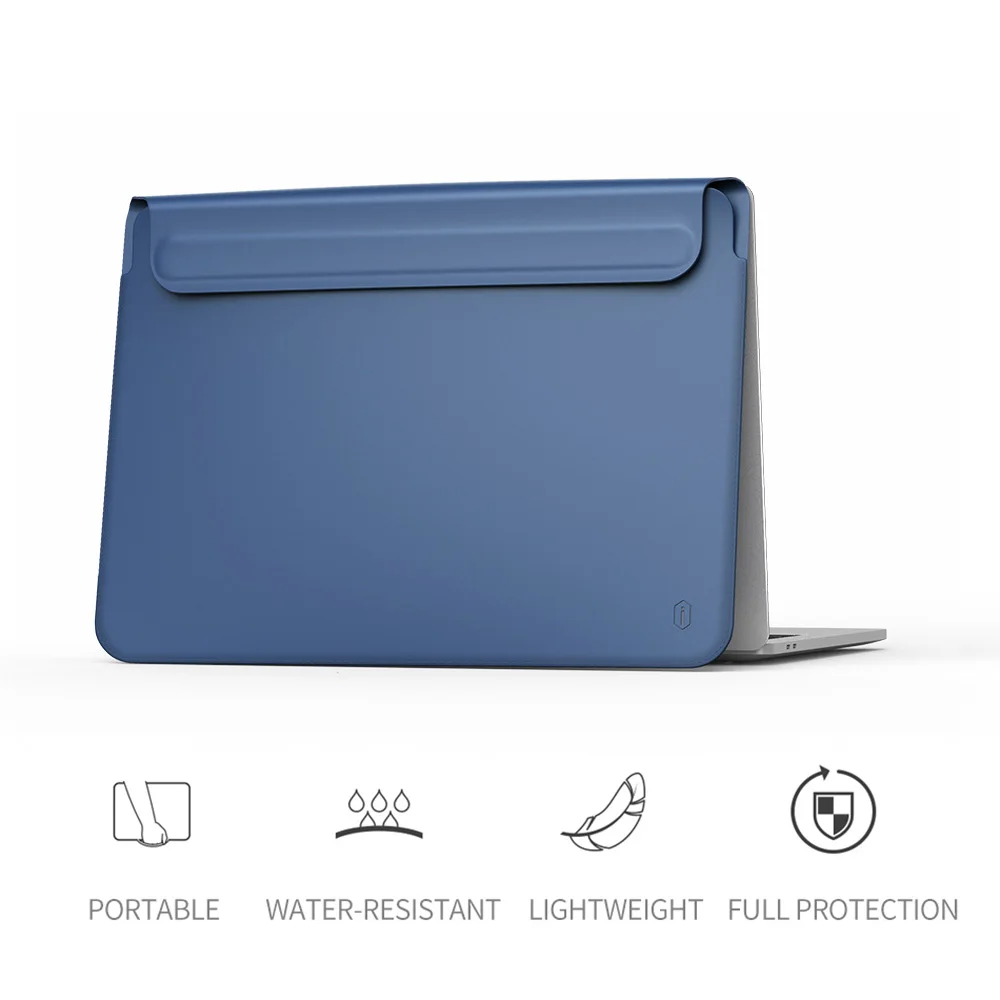 Nešiojamas Krepšys Naujas 2016 2017 2018 2019 MacBook 12 13 15 Oro Touch ID / Pro Touch Baras ,PU Oda Rankovės Ultra-slim Notebook Case