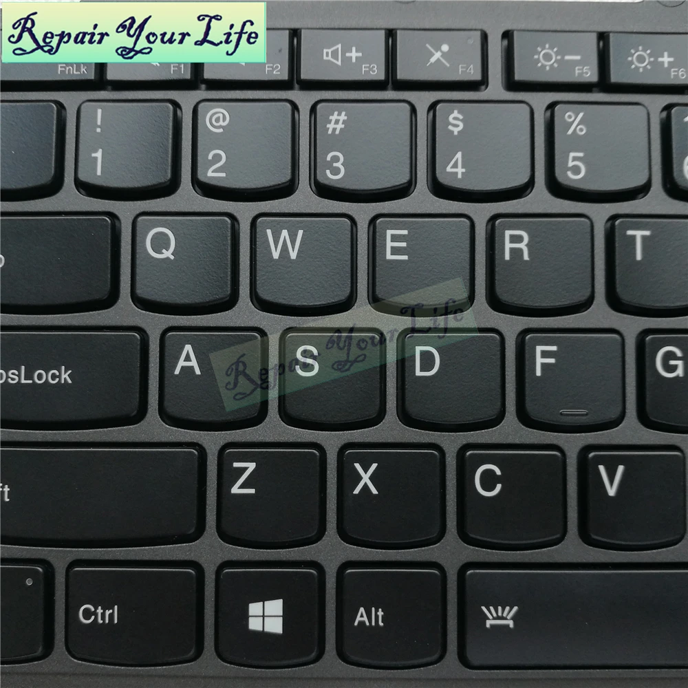 Nešiojamojo kompiuterio klaviatūra jav versija lenovo x240 X230S X240S X250 X260 X270 X240 SG-55910-XUA SN1361BL apšvietimu klavišus black vidaus
