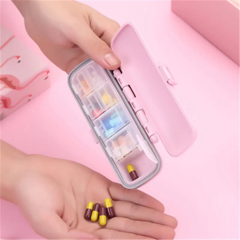 Nešiojamų Medicina Lauke Plastiko Mini Tabletes, Uždaromos Dėžutės Nuo Drėgmės Piliulė Organizatorius Kelionių Saugojimo Reikmenys, Namų, Medicinos Įrankiai