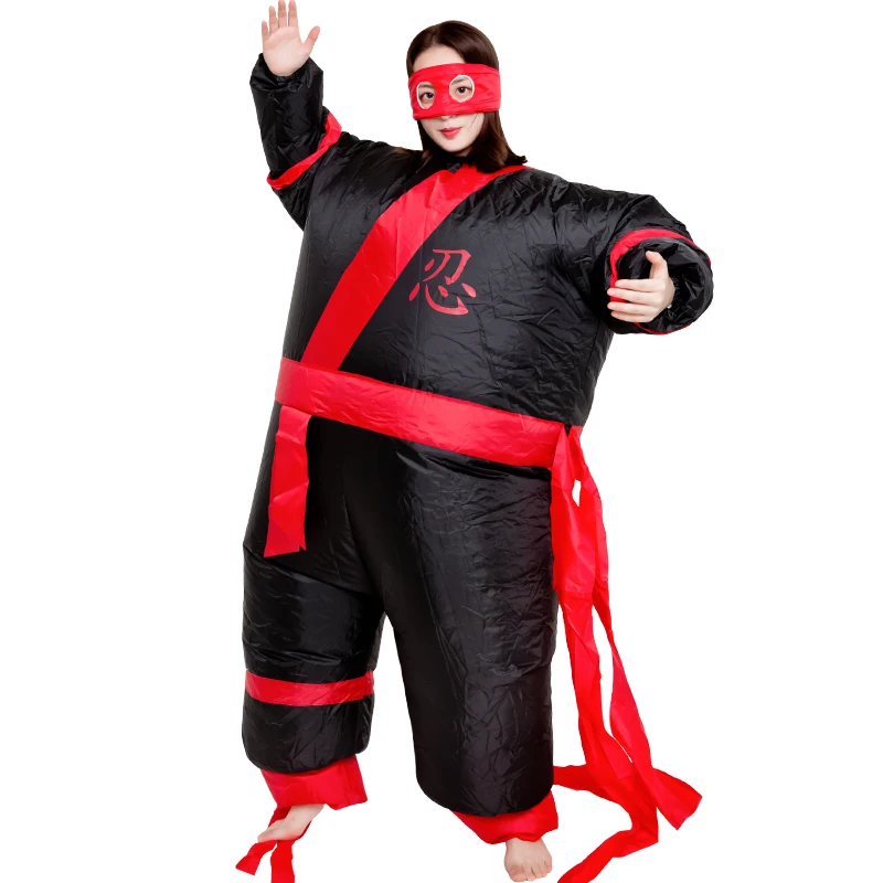 Ninja Pripučiamas Kostiumas Japonų Samurajus Anime Cosplay Kostiumų Talismanas Karnavalas Fantazijos Suaugusiųjų Kostiumai
