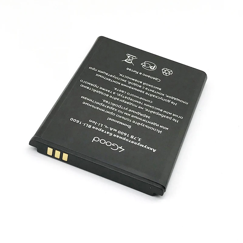Originalus 1600mAh BLI-1600 Bateriją Už 4Good S450m 4G ŠVIESOS A103 TLI-160 Ląstelių Mobiliojo Telefono Baterijas+dovana