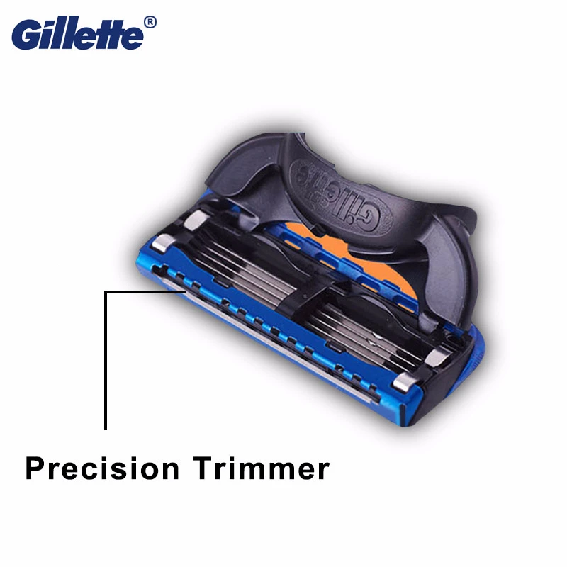 Originalus Gillette Fusion5 Skutimosi Skustuvų Peiliukai Originali 5 Sluoksnių Saugos Skustuvo Ašmenimis Su Precision Trimmer Kasetė, Skutimosi