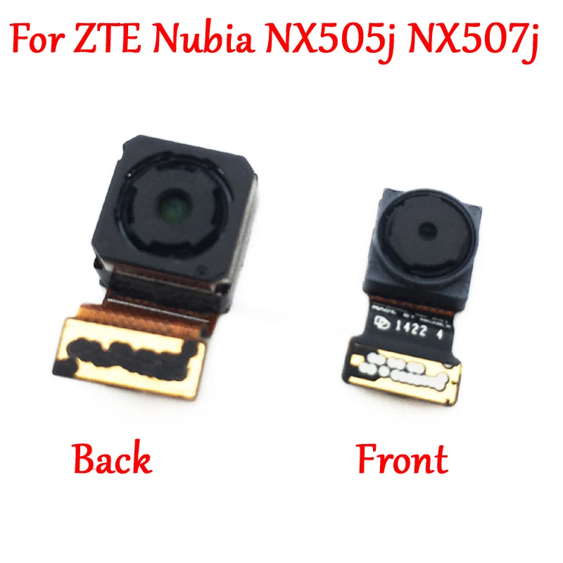 Originalus Priekinis Galinis galinė vaizdo Kamera Modulis Flex Kabelis Juostelės Pakeisti ZTE Nubija Z7 Max Z7 Mini NX505J NX507J