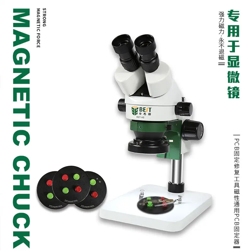 PCB plokštės Turėtojas Jig Rungtynių, Ypač 790 Mikroskopas su 4pcs Kilnojamojo Magnetinio Smeigtukai, skirti 