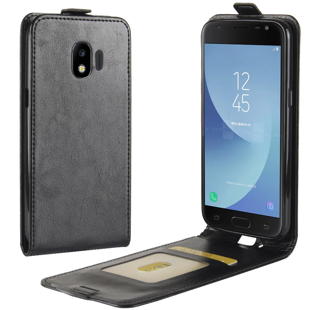 PU Odos Flip Case For Samsung Galaxy J5 J7 j3 skyrius 2017 Coque Atveju j510 J330 J530 J730 J8 J4 J6 Plius 2018 Piniginės Kortelės Lizdo Dangtelį
