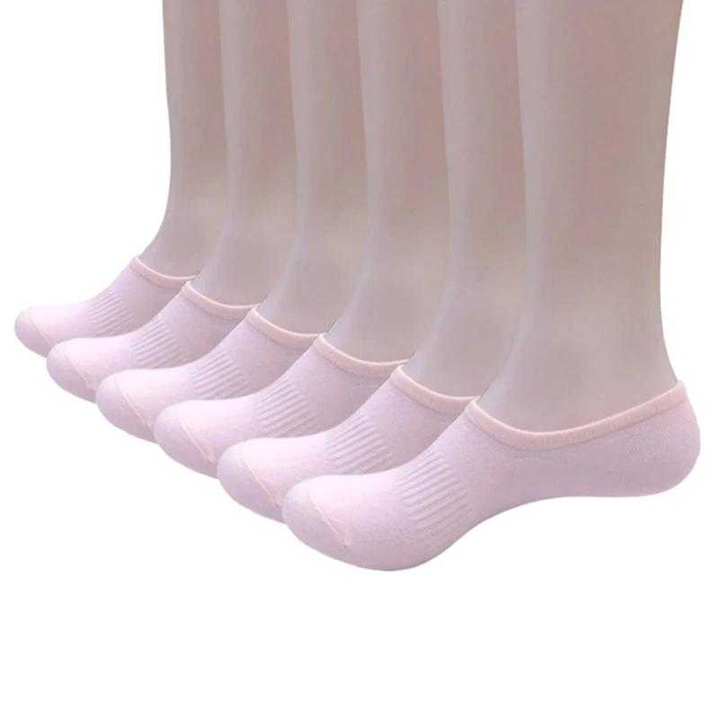 Pavasarį ir vasarą ponios vientisos spalvos valtis kojinės seklių burną nematomi kojinės silikono neslidus kvėpuojantis vyriškos kojinės Blizgučiai