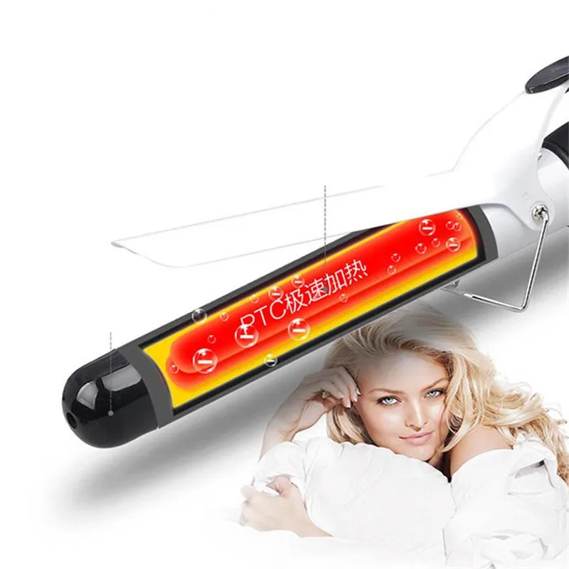 Profesinės Padarinių LCD Hair Curler Temperatūra Curl Plaukų Garbanoti Lygintuvai Lazdelė Roller Plaukų Formavimo Priemonės Dropshipping 40#