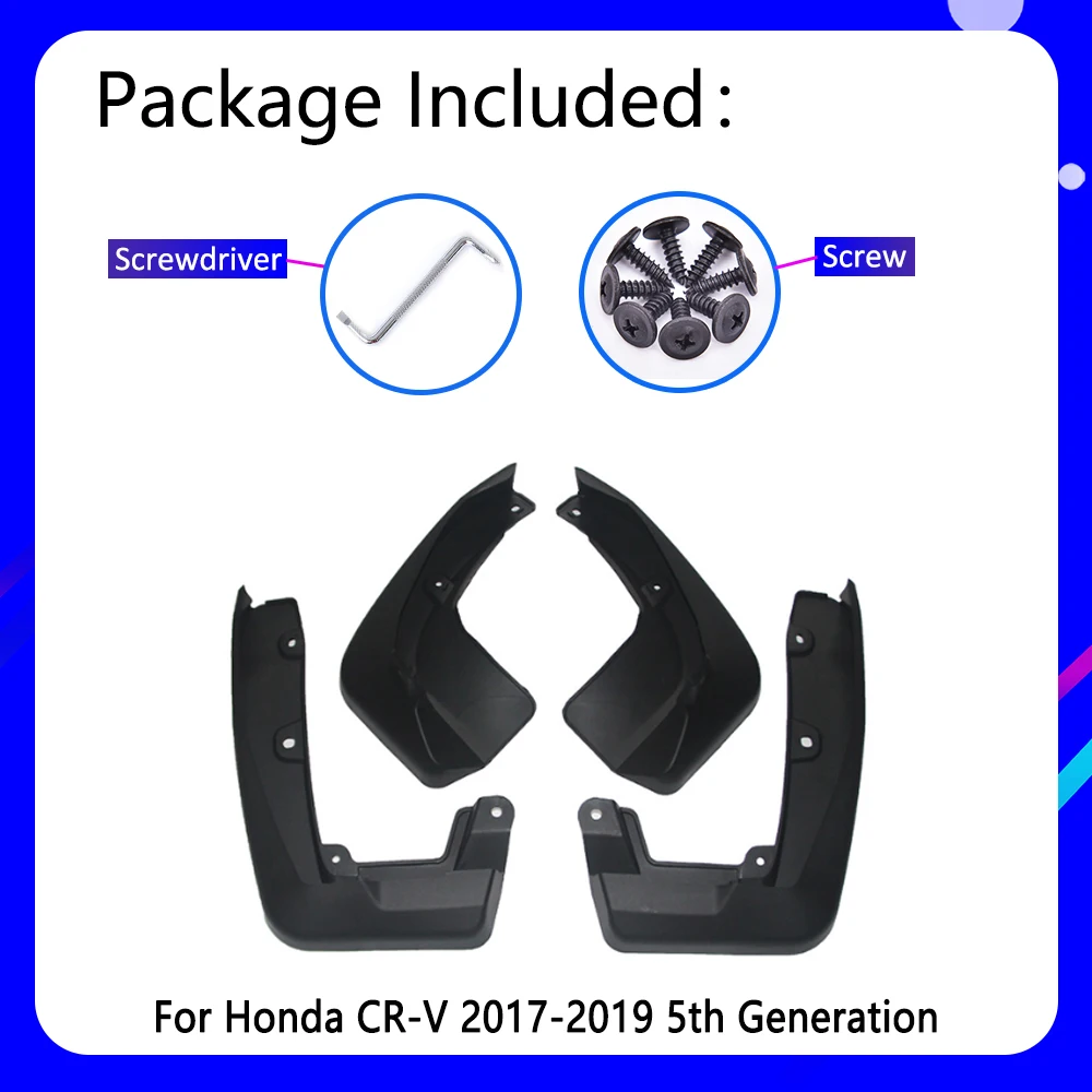 Purvasargių tinka Honda CR-V 2017 2018 2019 CR-V CRV Automobilių Reikmenys Mudflap Sparnas Auto atsarginių dalių