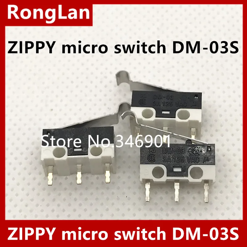 [SA]Taivano ZIPAS mikro jungiklis ribinis jungiklis iš naujo įjungti pelės pereiti DM-03S Vieno--100VNT/DAUG