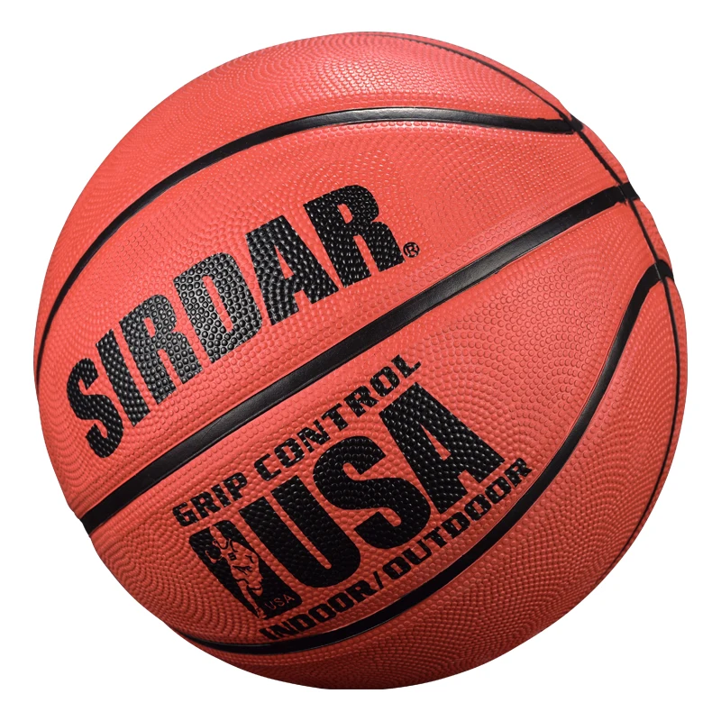 SIRDAR Krepšinio kamuolys Didmeninė dydis 3 kaštoninės vaikai vaikai Gumos laminuotos lauko krepšinio mokymo krepšinis