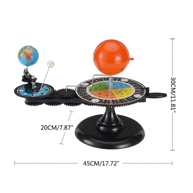 Saulės Sistema 3 Gaubliai Saulės Žemė Mėnulio Orbita Planetariumas Modelis Astronomijos Demo Studentas Vaikų Švietimo Mokymo Priemonė Žaislai