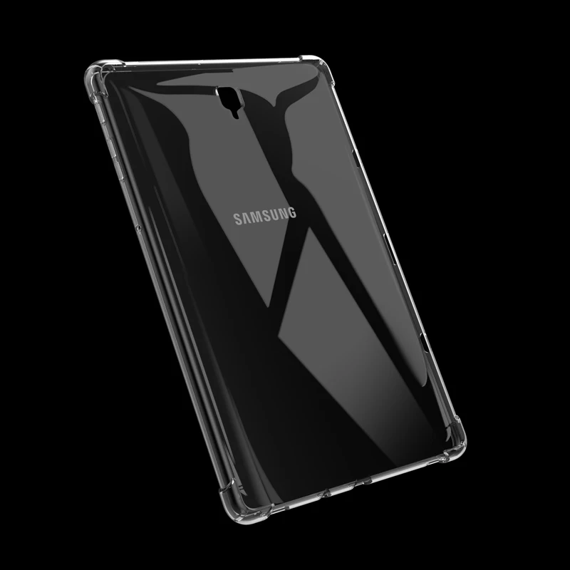 Silikoninis Minkštas gaubtas, Skirtas Samsung Galaxy Tab Atveju, GOLP Skaidrus, Minkštos TPU Case for samsung S4 S5E už p200 T510 T720 T590 T830