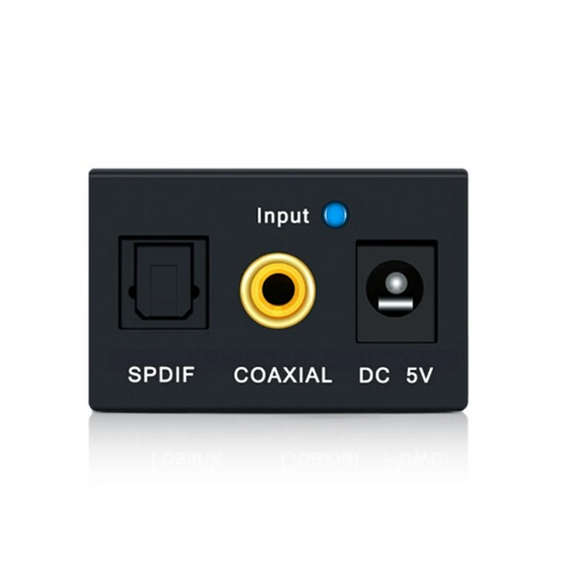 Skaitmeninio į Analoginį garso Keitiklis Optinis SPDIF Koaksialinis į Stereo L/R-RCA 3.5 mm Lizdas Garso Išvesties Adapteris, HDTV, DVD