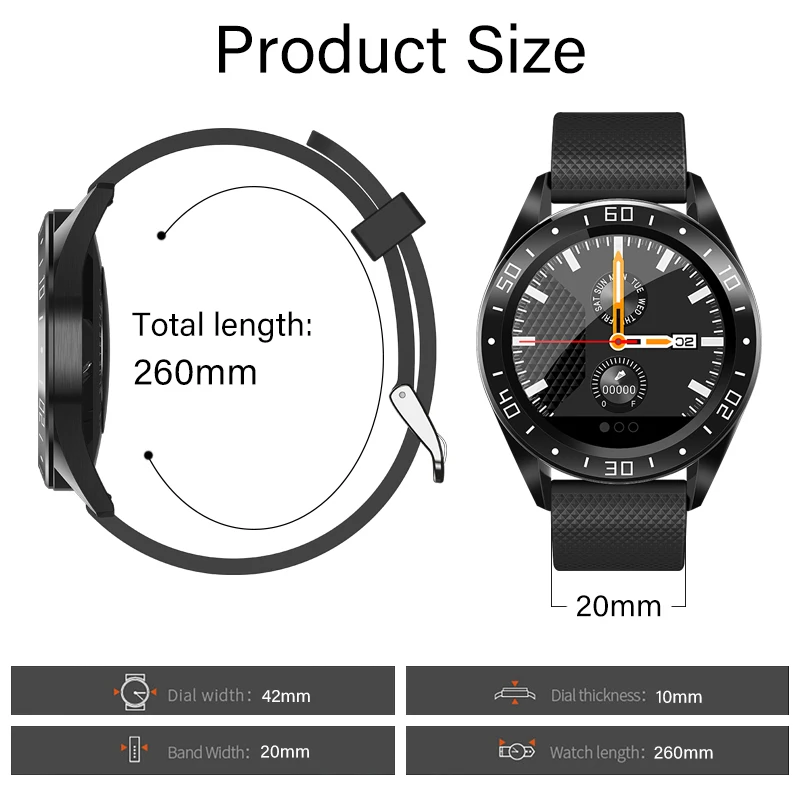 Smart watch vyrų IP68 širdies ritmo monitorius Fitneso žiūrėti kraujo spaudimas pedometer sporto smart watch vyrai moterys reloj inteligente