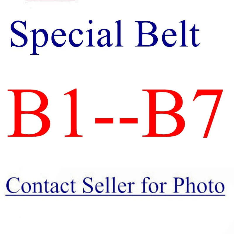 Specialių DIRŽŲ B1-B7 Susisiekti Foto Foto