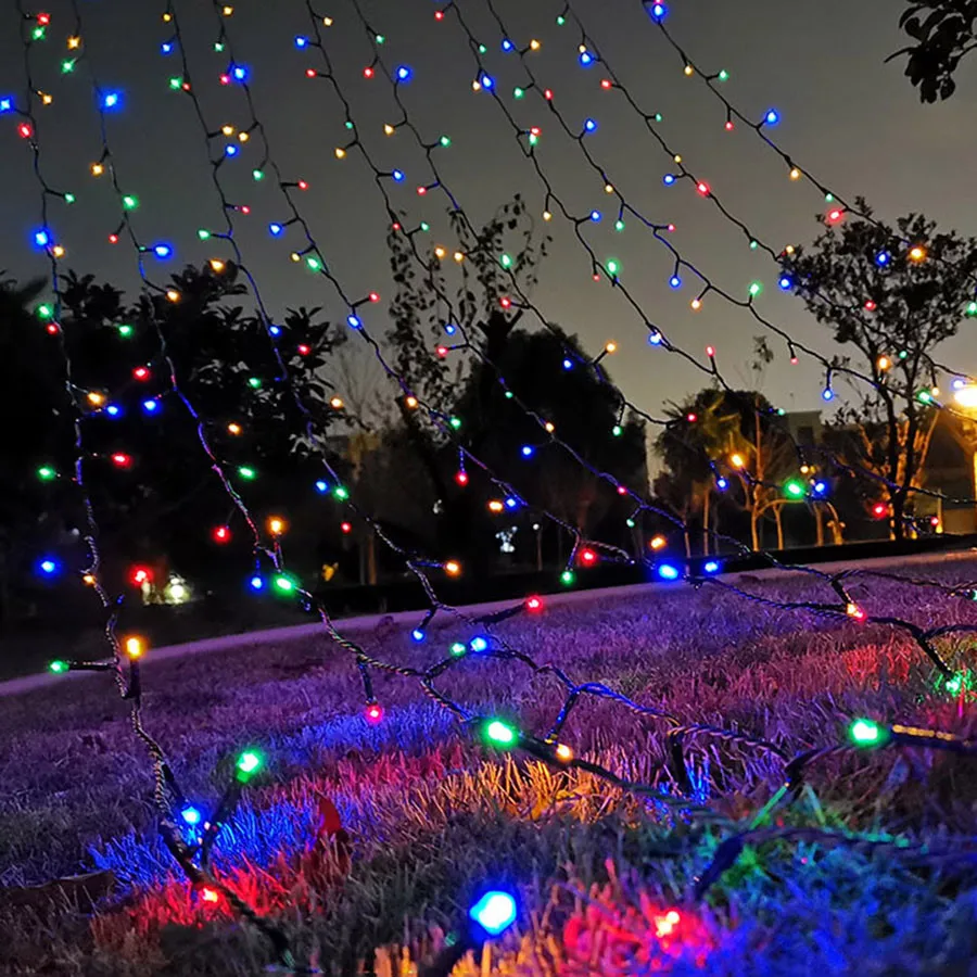 Thrisdar 20/30/50/100M LED Kalėdų String Žibintai Tamsiai Žalia Fėja Šviesos Eilutę Girlianda Namams Kalėdų Medžio Vestuves Dekoras
