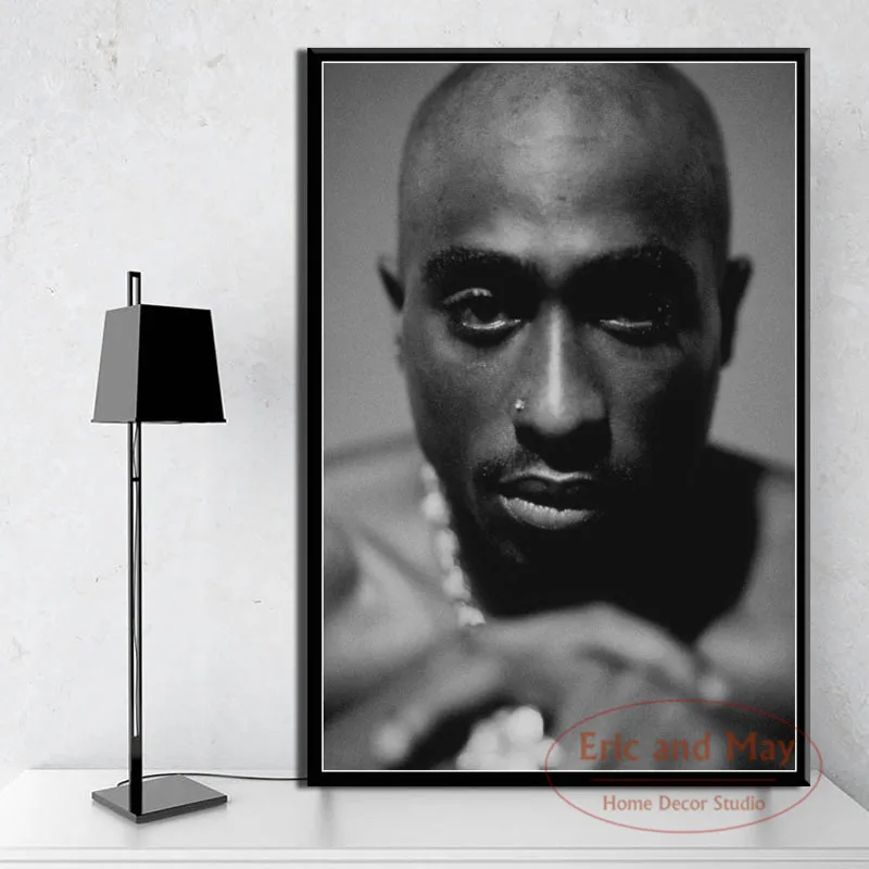 Tupac Shakur 2pac Outlaw Rap Muzikos Reperis Plakatų Ir grafikos Paveikslai Tapyba Sienos paveiksl Apdailos Namų Dekoro Cuadros