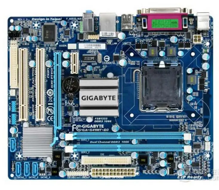Už Gigabyte GA-G41MT-D3 Originalus Naudojami Darbastalio Plokštė G41MT-D3 G41 Socket LGA 775 DDR3 Micro-ATX Parduoti