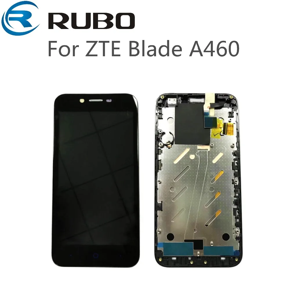 Už ZTE Blade L4 A460 LCD Ekranas Jutiklinis Ekranas skaitmeninis keitiklis komplektuojami Su Rėmo ZTE A460 LCD atsarginės Dalys