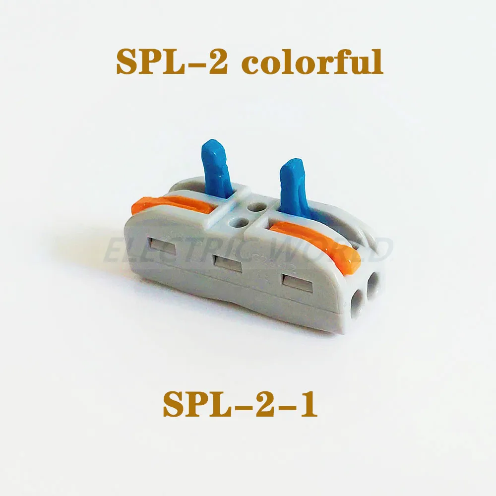 Vielos jungtis SPL-2 SPL-3 mini greitas vielos Jungtys,Universalus Kompaktiškas Laidų Jungtis,tiesioginis Terminalo Blokas Jungtis