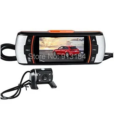 XYCING A1 Automobilių Juodosios dėžės Dual Camera Automobilių DVR FullHD 1080P Brūkšnys Cam su 2,7 colių LCD Ekranas, Naktinio matymo 140 Laipsnių Plataus Kampo