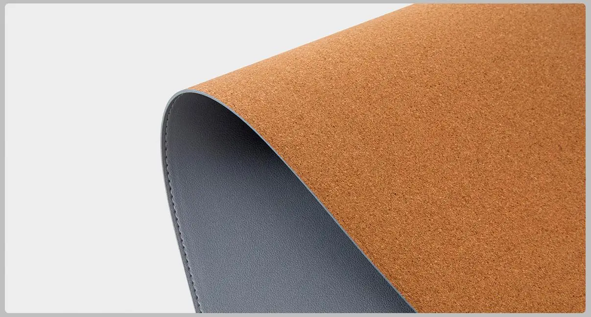 Xiaomi labai didelis pu odos pelės padas natūralaus ąžuolo stalas kilimėlis, apsaugos nuo užsiteršimo ir vandeniui office 