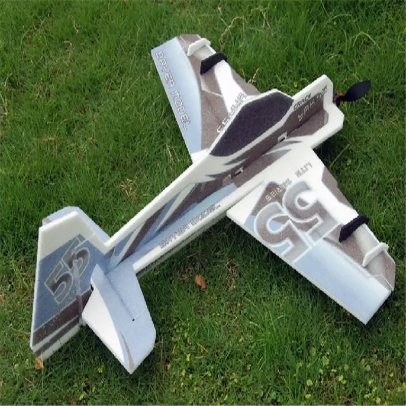 YAK55 800mm Sparnų 3D Akrobatiniai EPP F3P RC Lėktuvo KOMPLEKTAS, Aukštos Kokybės Plaukioja Sparnus Žaislai, Dovanos Modeliai