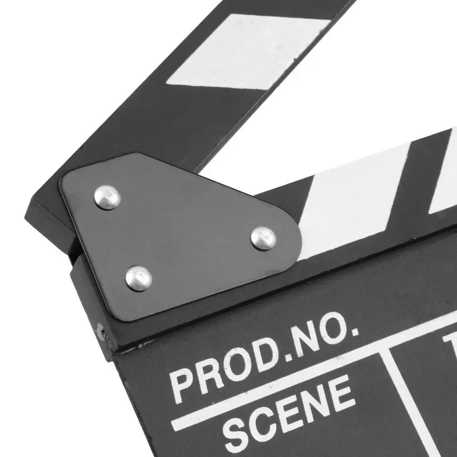 1pc Direktorius Vaizdo Siužetą Clapperboard TV Movie Clapper Valdybos Kino Supjaustyti Prop Skatinimo