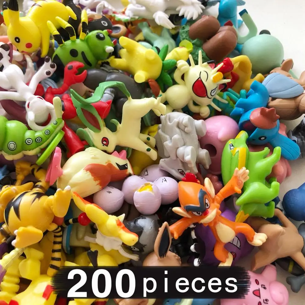 200 vienetų 4cm vidutinės įvairioms Veiklos Žaislas Duomenys Modelis Žaislų Kolekcija Vaikams Dovanų