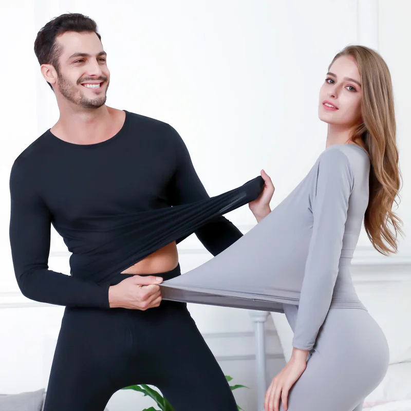 2020 m. Rudens-žiemos vyrų ir moterų plonas pieno grožio odos drabužius moterų didelio dydžio, žemiausią porą šilumos apatiniai BNNY02
