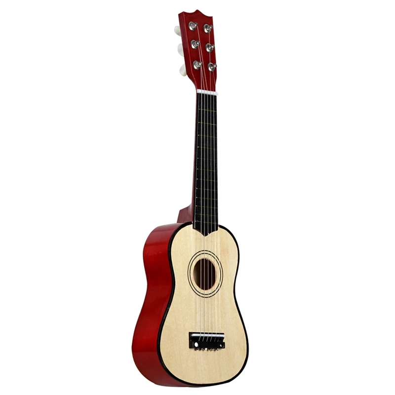 21 Colio 6-String Mažas Mini Gitara Liepų Gitara su Pick Stygos Muzikos Instrumentai Žaislas Vaikams, Vaikų Dovanų