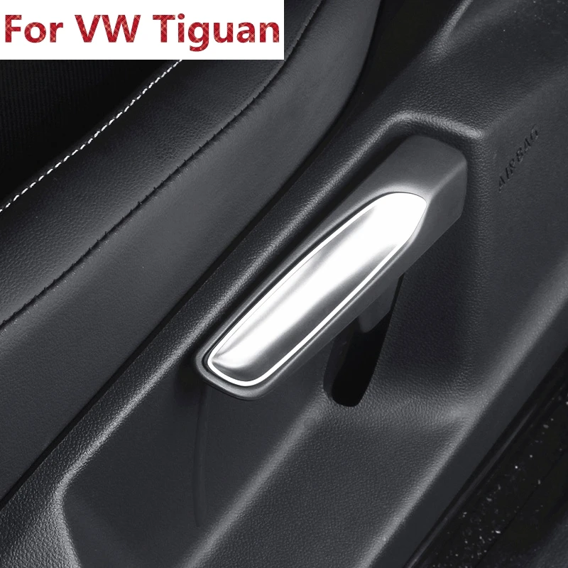 2VNT/KOMPLEKTAS Automobilio sėdynės reguliavimo raktas ABS dekoratyvinis blizgančiais Volkswagen Tiguan 2017 Tiguan L Golf MK7